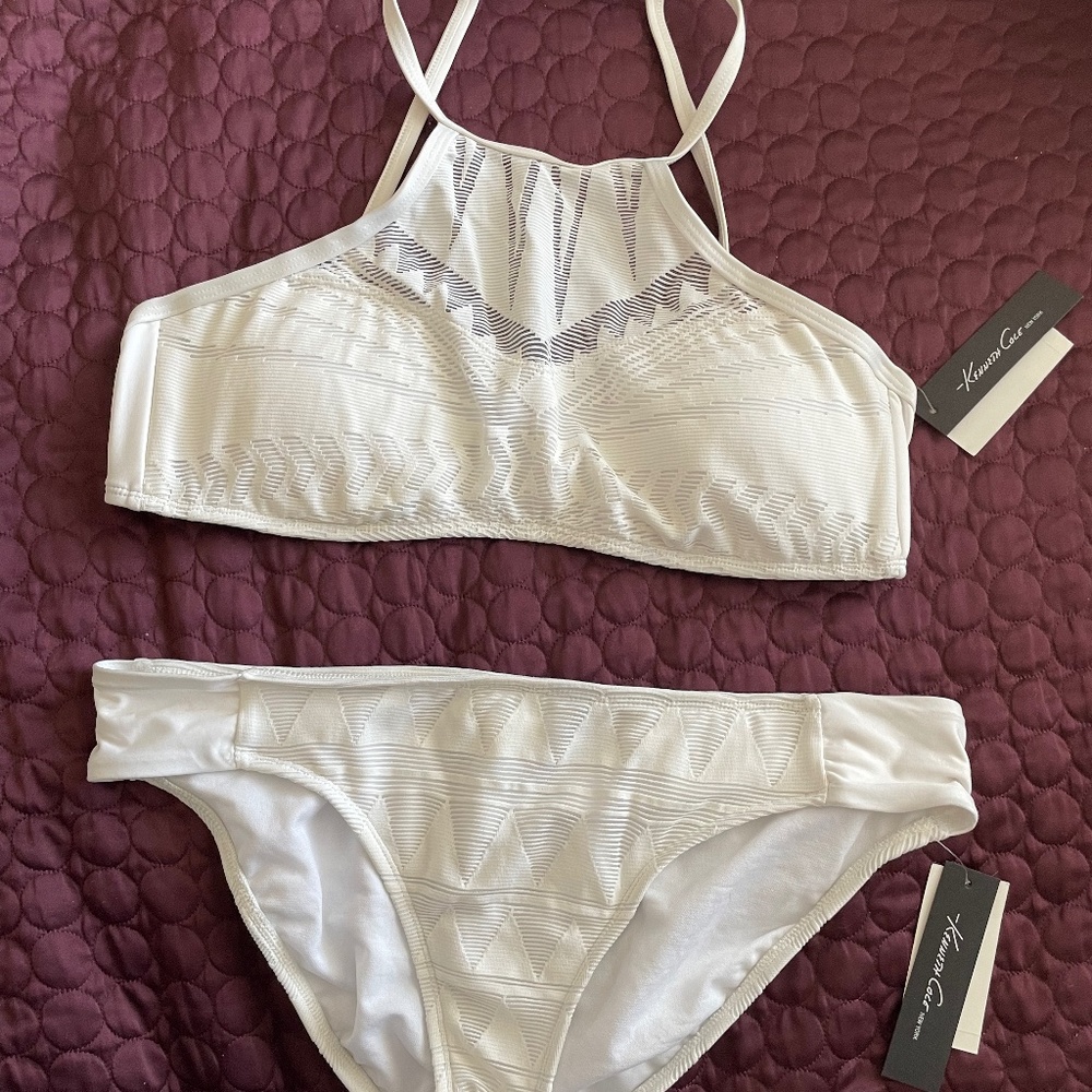 Kenneth Cole Bikini White Women’s XL